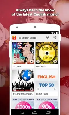 Top English Songs android App screenshot 3